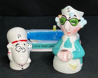 Maxine & Floyd Retro Cafe Salt & Pepper Set