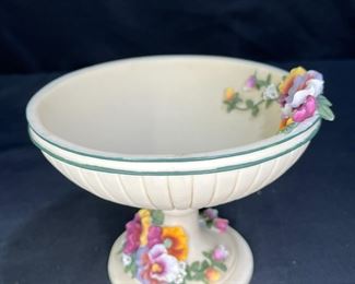 2 Artisan Flair Hand Painted Candy Dishes