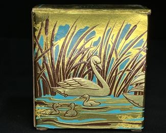 VTG Avon Royal Swan Topaz Cologne with Box