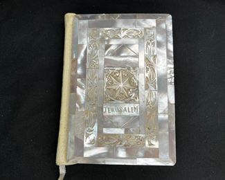 1950's Mother of Pearl Pocket Bible