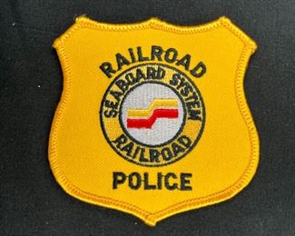 RARE Seabond Systems Railroad Police Badge