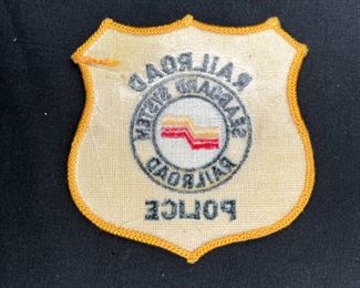 RARE Seabond Systems Railroad Police Badge