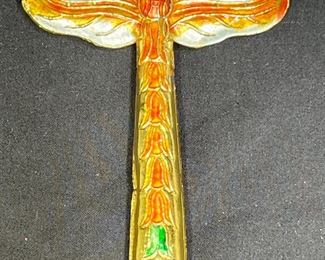 Cloisonne Dragonfly Magnifying Glass