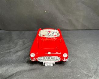 1957 Red Chevy Corvette Die Cast Car SS 7708