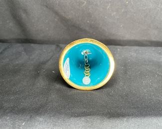 VTG #3963 Lillian Vernon Cloisonne Bell Ornaments