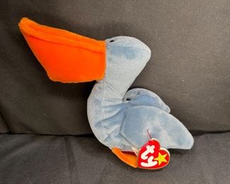 TY Beanie Baby "Scoop" Pelican - PE Pellets