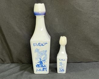 2 Vandermint Liquor Bottles