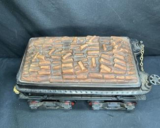 Jim Beam Wood Tender Train Car