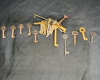 25+ Antique & Vintage Skeleton Keys