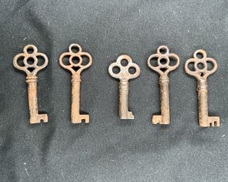 25+ Antique & Vintage Skeleton Keys