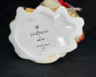 Jade Empress Statue by Lena Liu - Danbury Mint