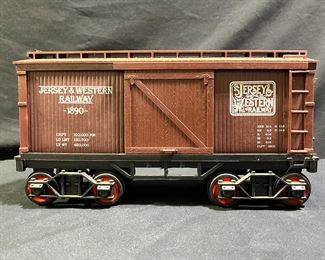 Jim Beam Jersey & Western Train Car Decanter