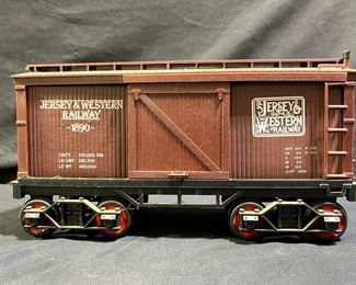 Jim Beam Jersey & Western Train Car Decanter