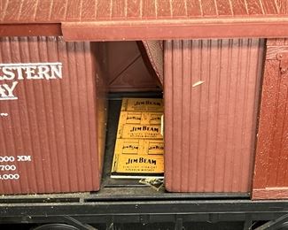 Jim Beam Jersey & Western Train Car Decanter