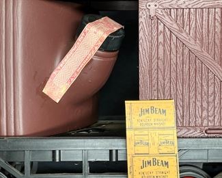 Jim Beam Jersey & Western Train Car Decanter
