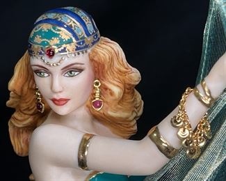 Franklin Mint "Dance of the Seven Veils" Figurine