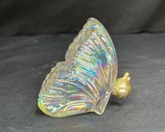 2 VTG Avon Butterfly Empty Perfume Bottles