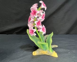 Andreas Flowers Porcelain "Pink Hyacinth"