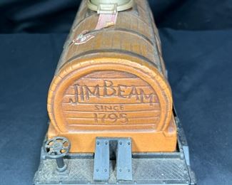 Jim Beam Train Tank Car Decanter