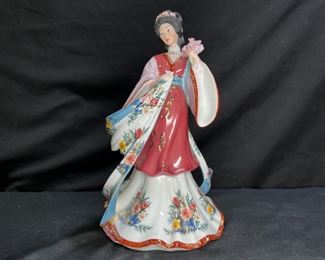 Danbury Mint Plum Blossom Princess by Lena Liu
