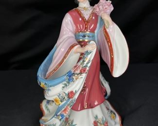 Danbury Mint Plum Blossom Princess by Lena Liu