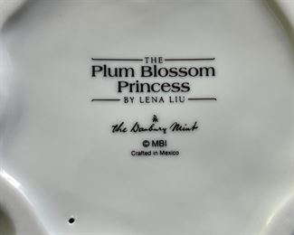 Danbury Mint Plum Blossom Princess by Lena Liu