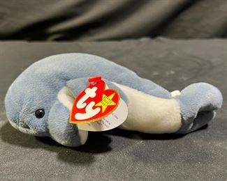 TY Beanie Baby "Echo" The Dolphin - PE Pellets