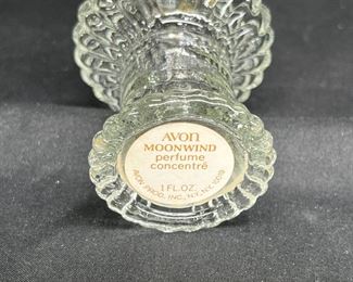 3 VTG Collectible Avon Empty Perfume Bottles