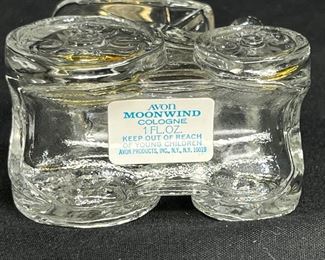 3 VTG Collectible Avon Empty Perfume Bottles