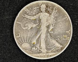 1943 Walking Liberty Half Dollar