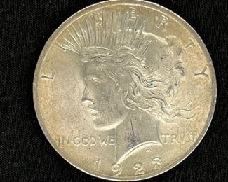 1923 Peace Dollar