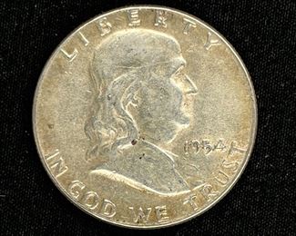 1954 Franklin Half Dollar