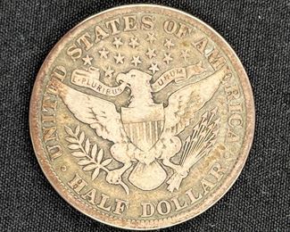 1911 Barber Half Dollar