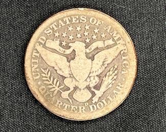 1908 Barber quarter