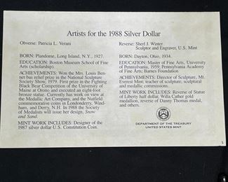 United States 1988 Prestige Proof Set