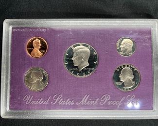 4 Proof Sets (1979, 1985, 1986, 1989)