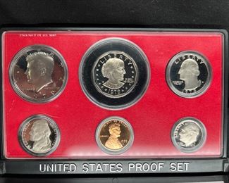 4 Proof Sets (1979, 1985, 1986, 1989)