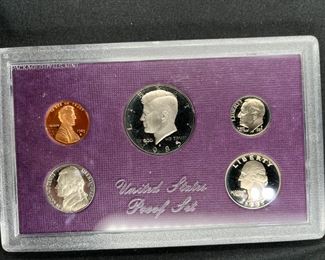 4 Proof Sets (1979, 1985, 1986, 1989)