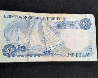 1976 Bermuda $1 Bill