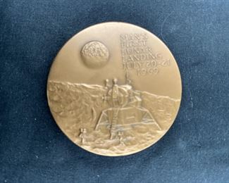 Apollo 11 First Lunar Landing Bronze Medal