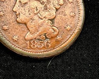 1856 Braided Hair Penny with Slanted 5