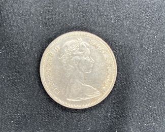 1966 Bahamas 50 Cent Piece