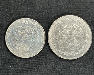 VTG Mexican Coin & Paper Currency