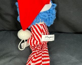 VTG Maxine Xmas Scarf Door Hanger