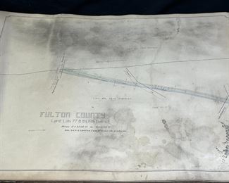 1895-96 Map & Land Record ATL & West Point RR