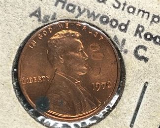 Four Commemorative & Novelty Pennies
