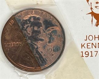 Four Commemorative & Novelty Pennies