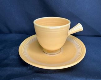 Fiestaware Stick Demitasse & Saucer