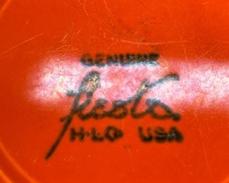 Fiestaware plates