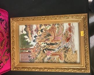 painting on porcelain (sorry it posted sideways)